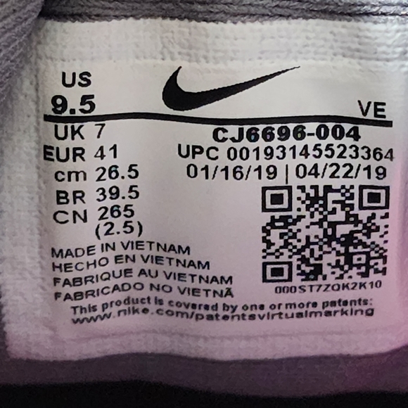 Nike Quest 2 Running Shoes Cool Grey Pink White CJ6696-004 Womens Size 9.5 - Picture 11 of 11